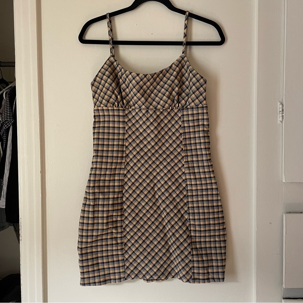 Plaid dress